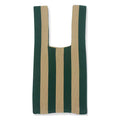 Knit Tote Bag  | Assorted Stripe Colours