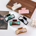 Large Square Pearl Hairclaw | more colours