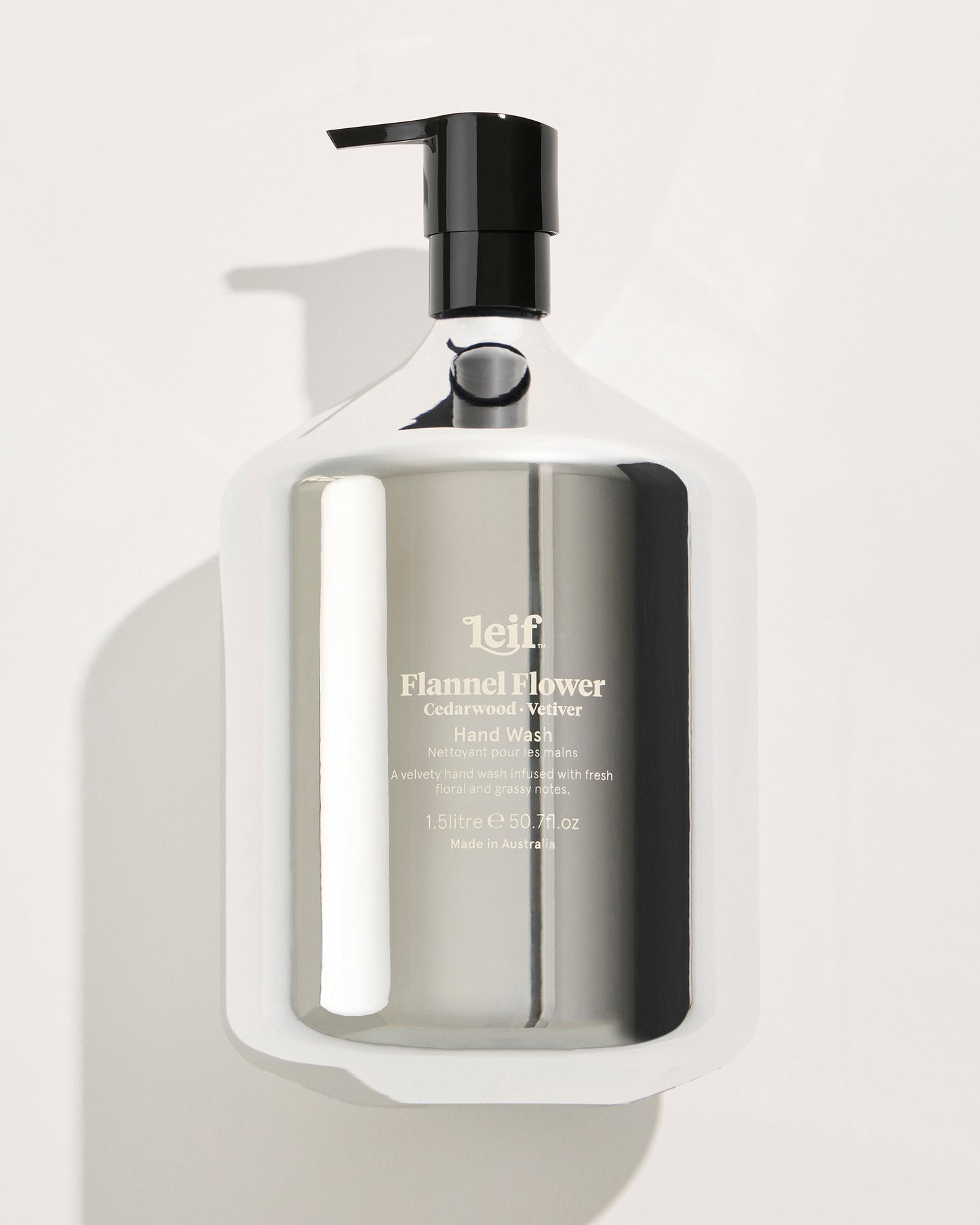 Silver Limited Edition Flannel Flower Hand Wash | 1.5L