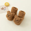 Fluffy Teddy Bear Baby Socks | Various Colours