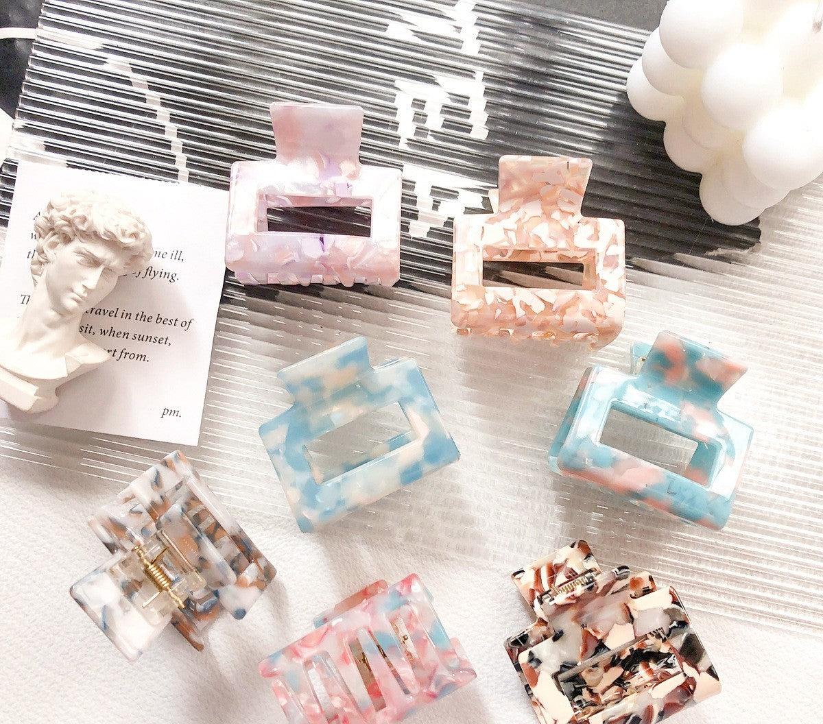 Small Multi Hair Claw | Various Colours