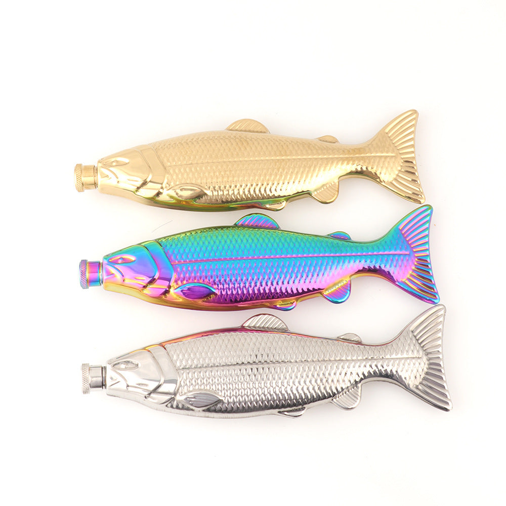 Fish Hip Flask | Various Colours