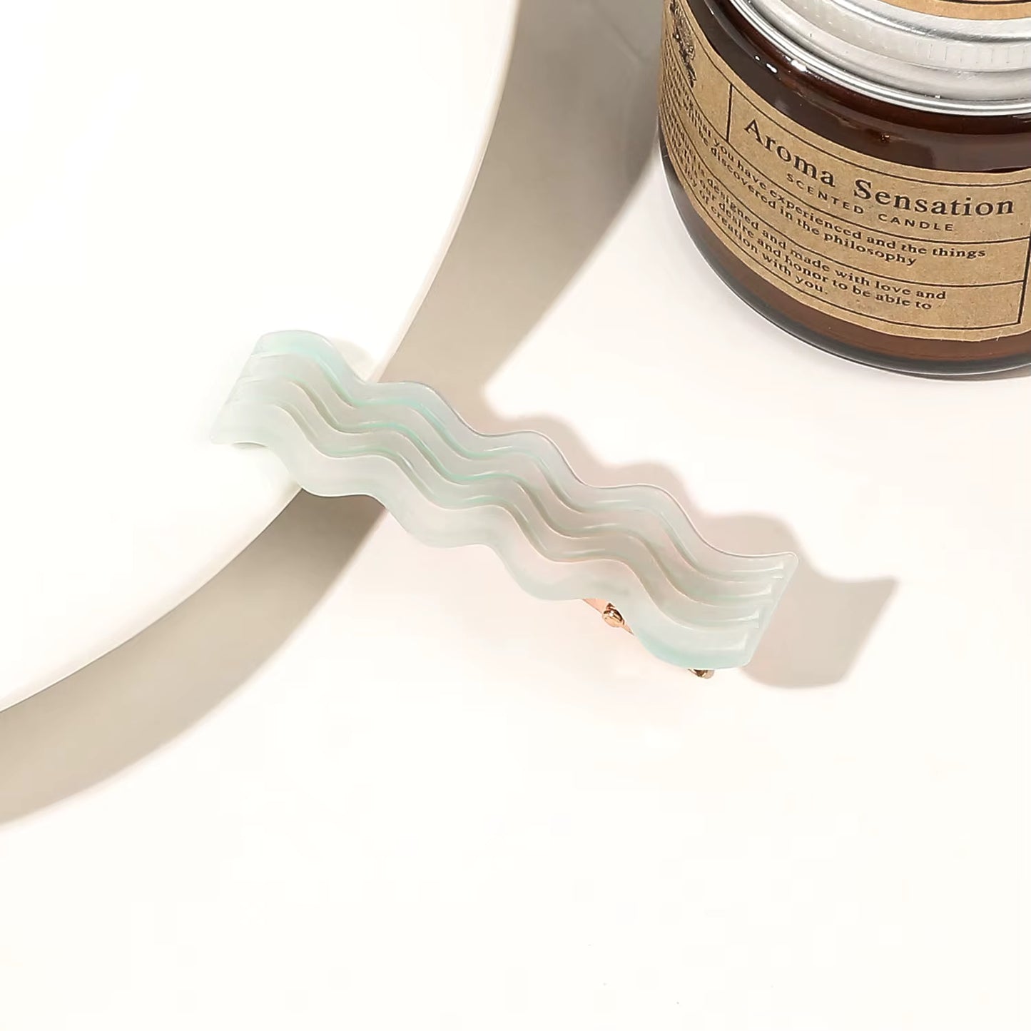 wavy hair slide | various colours