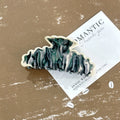 large wave hair claw | multicoloured