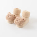 Fluffy Teddy Bear Baby Socks | Various Colours