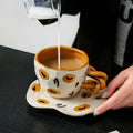 Twist Mug & Saucer Set | various colours
