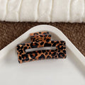 Animal Print Hair Claw | Square - Medium