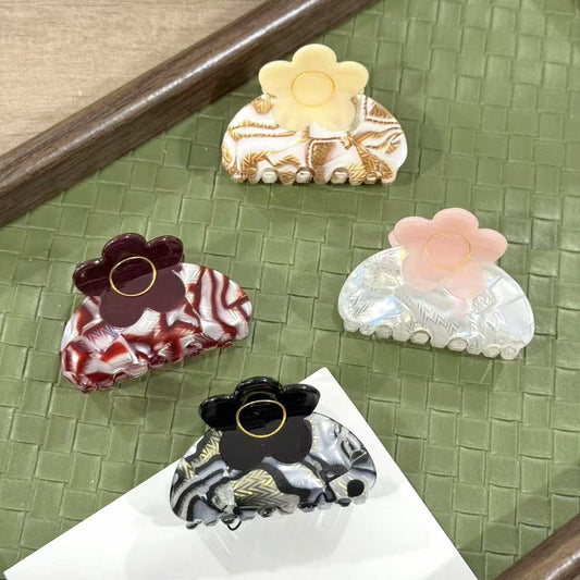 small flower multi hair claw | various colours