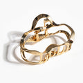 Silver & Gold Wavy Hair Claws