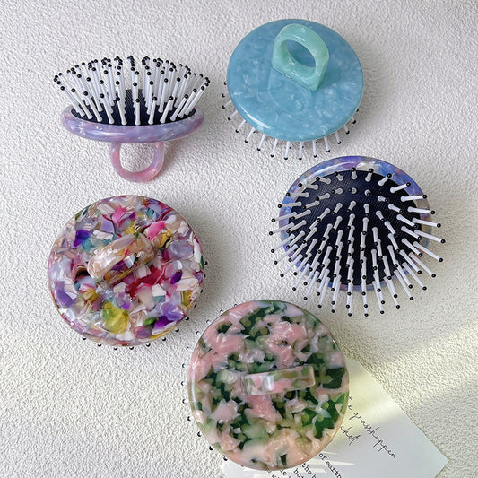 Multi Speckle | Round Hairbrush
