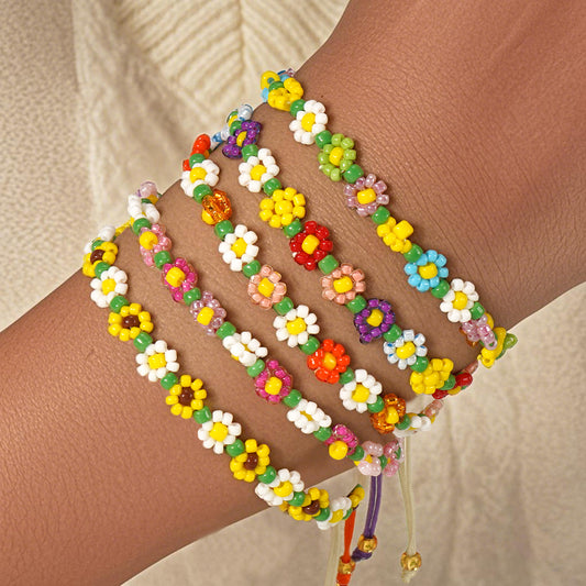 Daisy Slider Bracelet | various colours