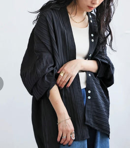 Asymmetrical Pleated Shirt