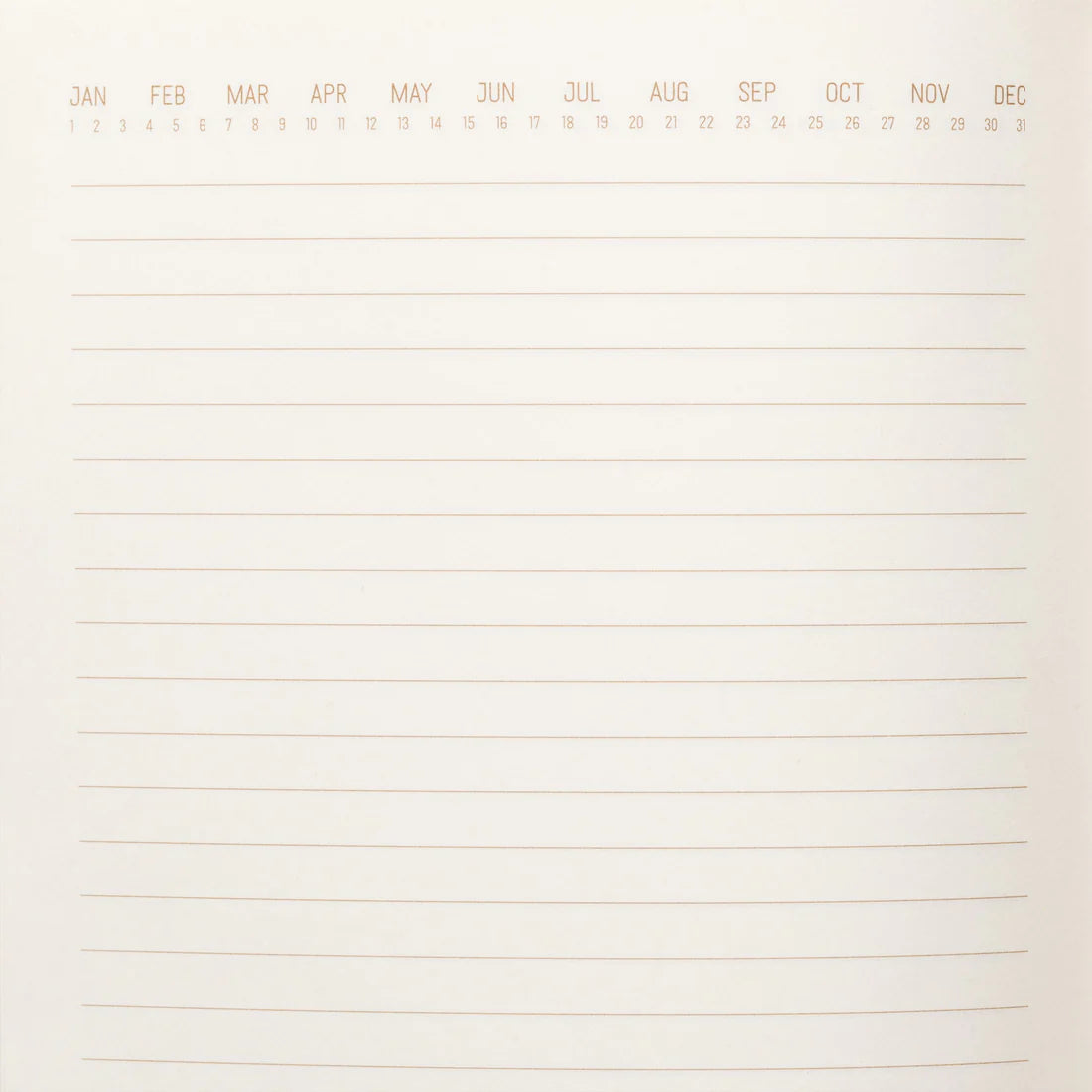 Suede Journal with Pocket | Linear Boxes - Green