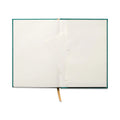 Suede Journal with Pocket | Linear Boxes - Green