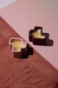 Jigsaw Candle Set | Pink Pistachio & Black Dahlia Fig 4oz