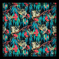 Silk Cotton Scarf | NOCTURNAL