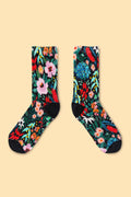 Bamboo Crew Socks | FLOWER DANCE