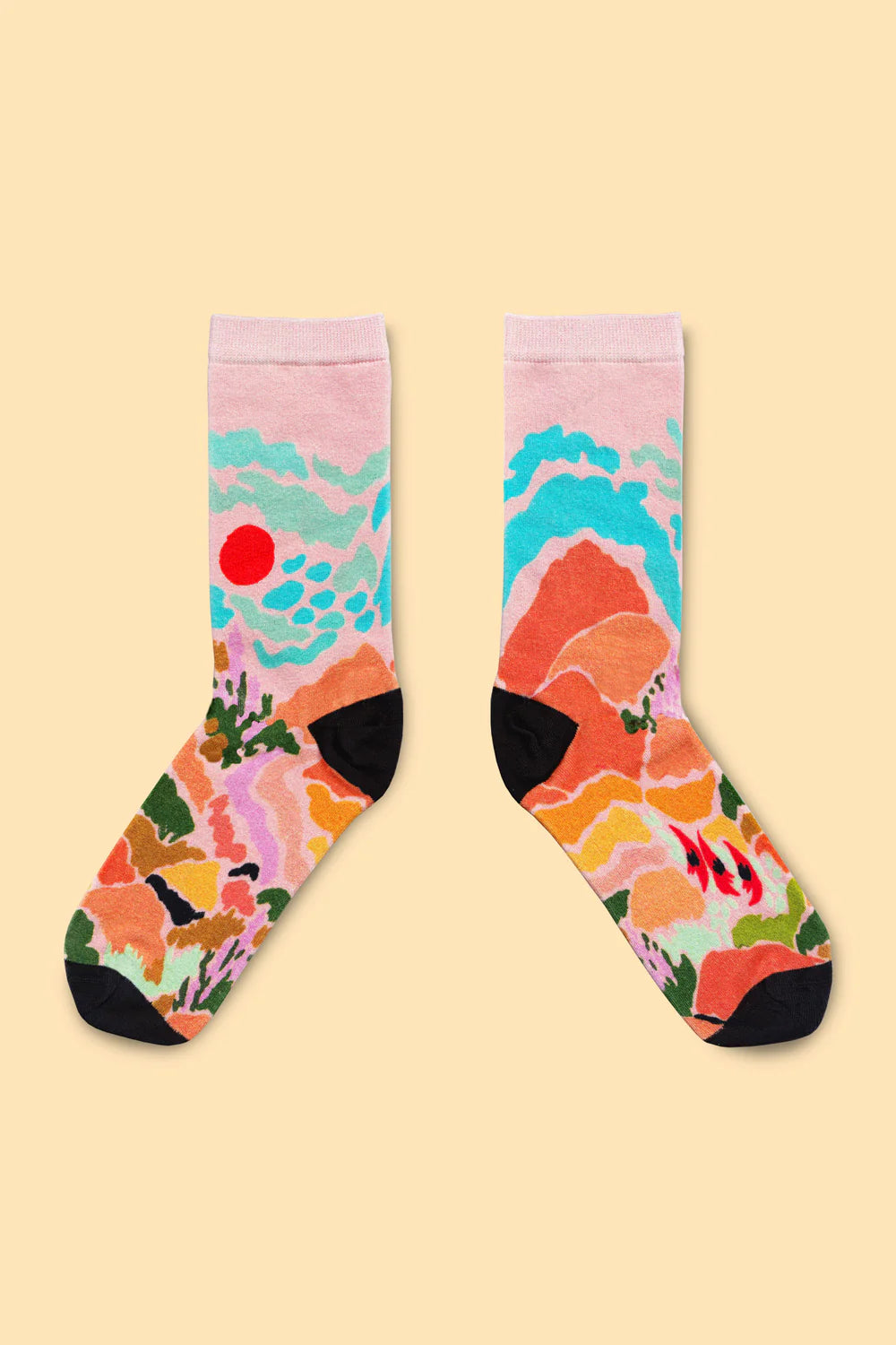 Bamboo Crew Socks | RAINBOW OUTBACK