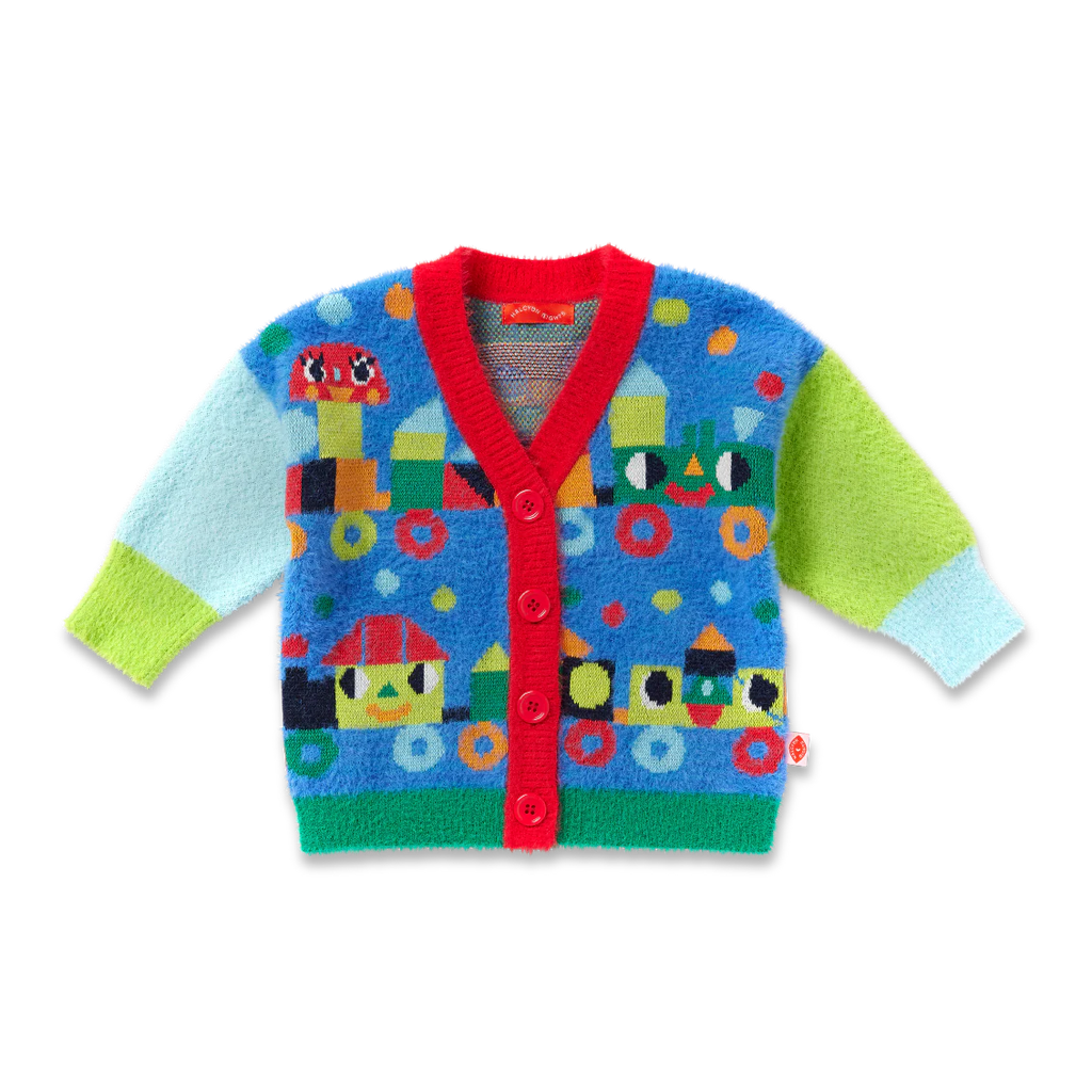 Rainbow Express | Knit Cardigan