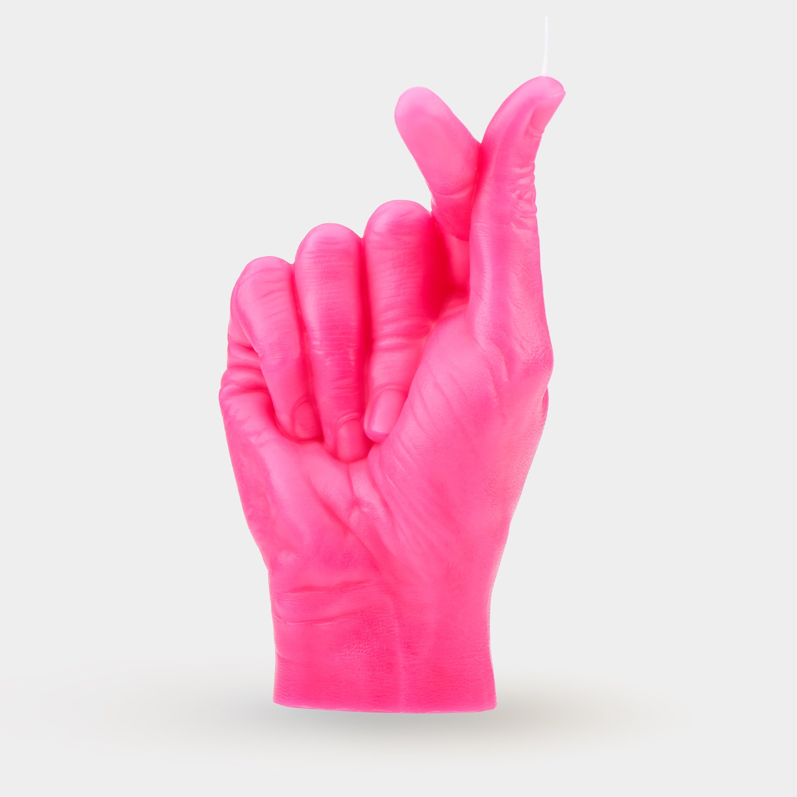 Love Hand Gesture Candle | Pink