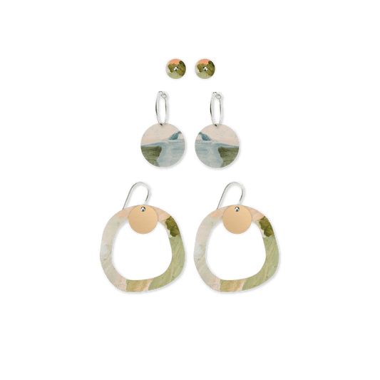 Kiasmin Circle Party Pack Earrings