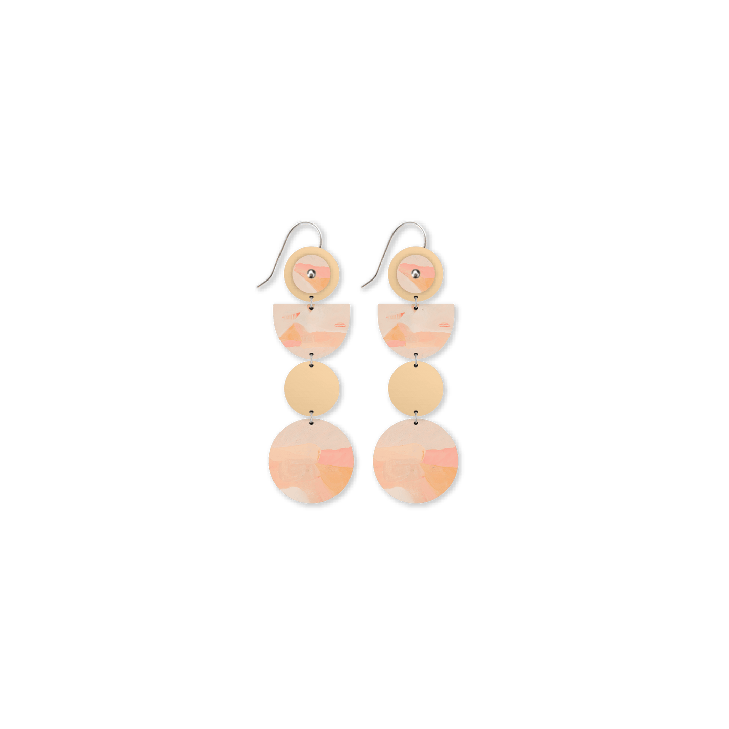 Kiasmin Layered Quad Drop Earring