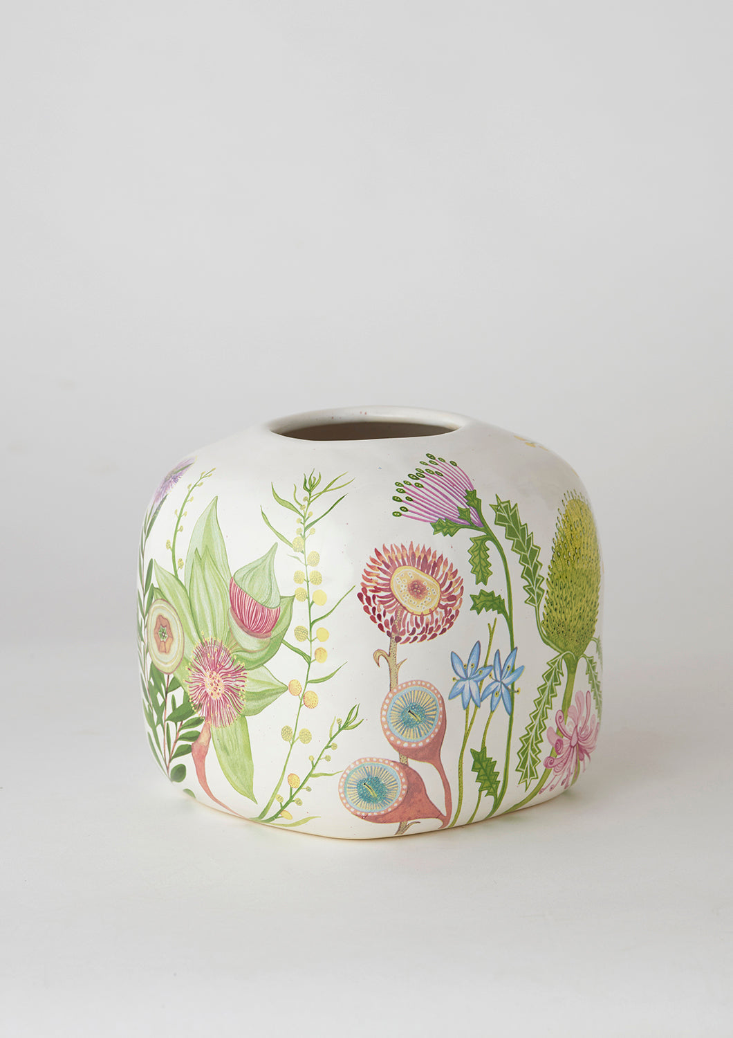 Cube Vase | Australian Wildflowers