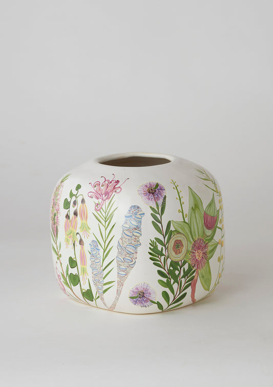 Cube Vase | Australian Wildflowers