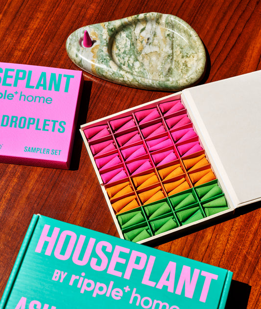 Houseplant by ripple+ | Ash & Scent Incense Set