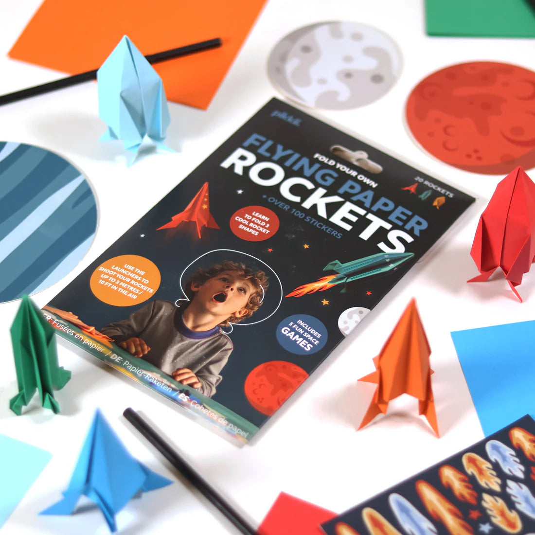Fold Your Own: Paper Flying Rockets