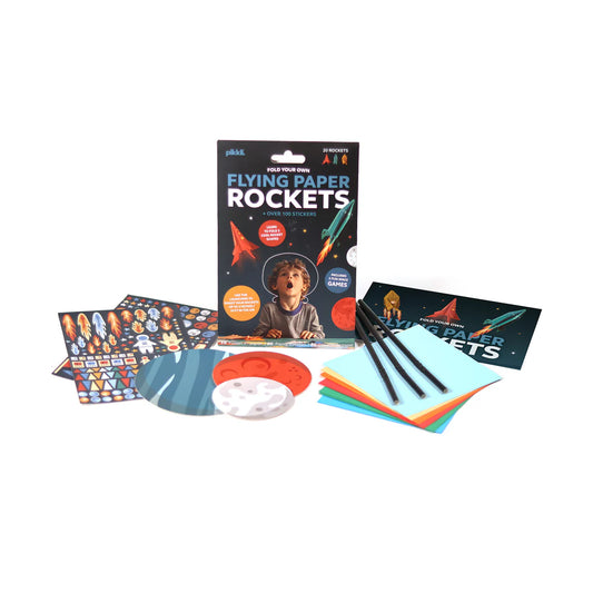 Fold Your Own: Paper Flying Rockets