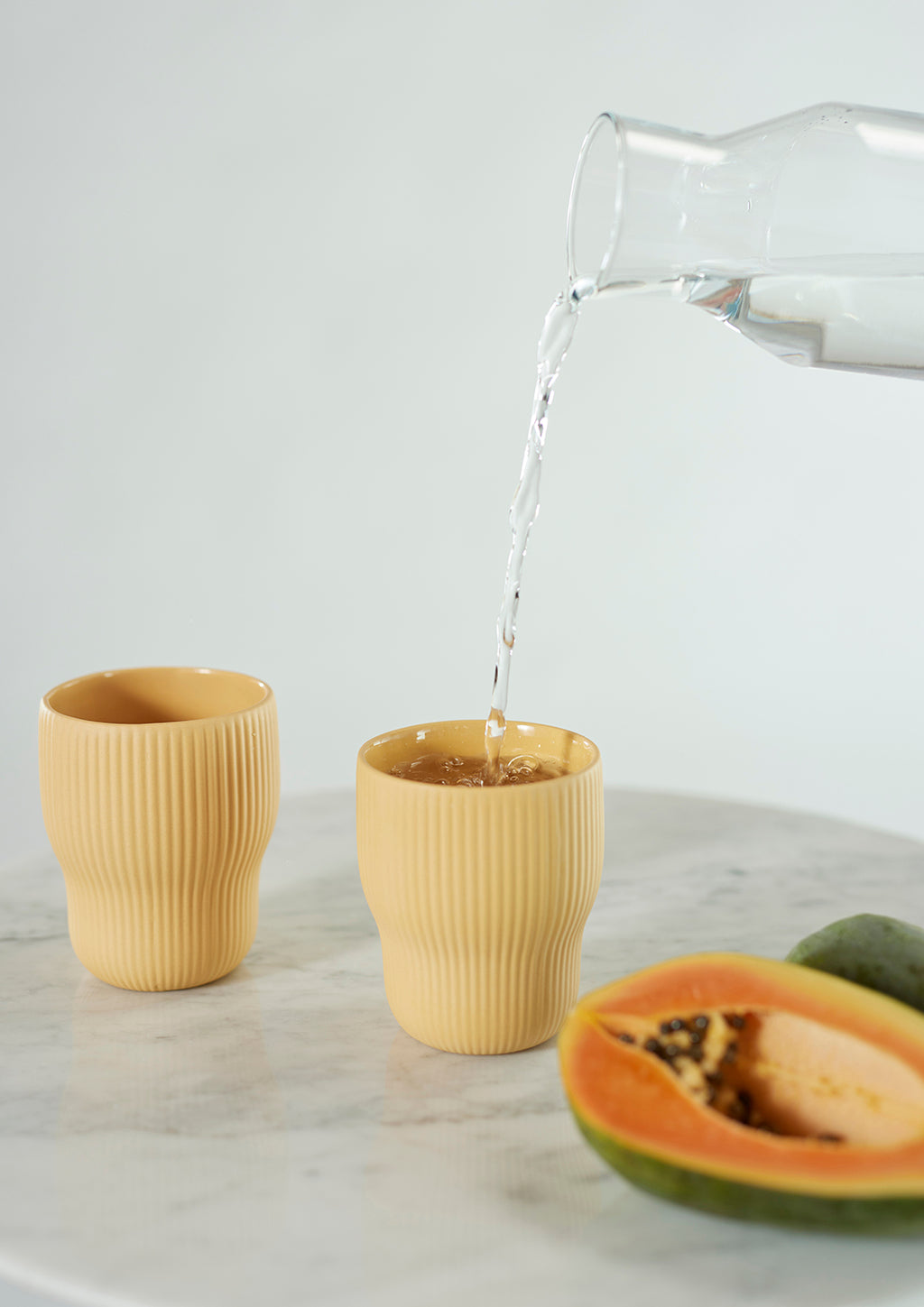 Turmeric Pigment Latte Cups | Set Of Two