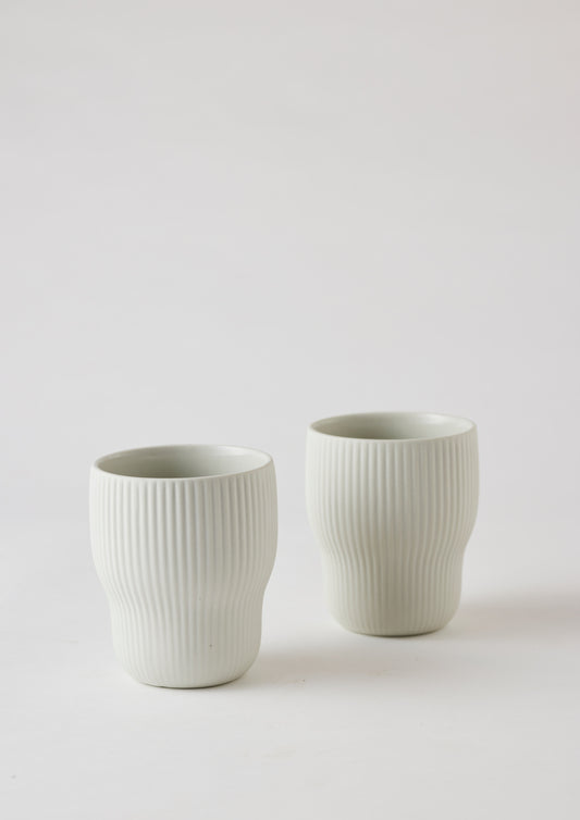 Ash Pigment Latte Cups | Set Of Two