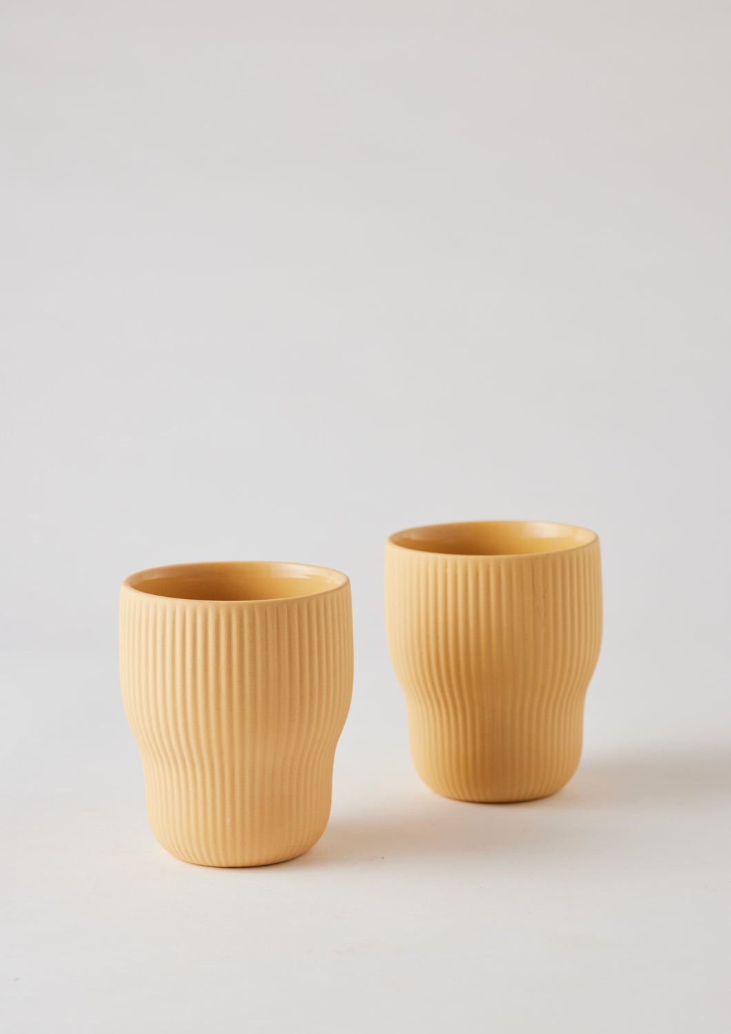 Turmeric Pigment Latte Cups | Set Of Two