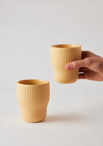 Turmeric Pigment Latte Cups | Set Of Two