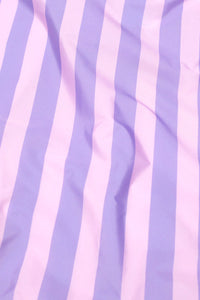 Reusable Shopper Tote | Purple Stripe