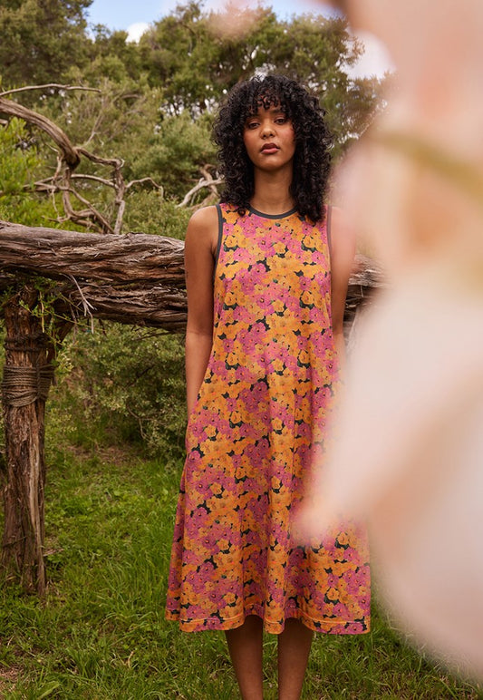 Wren Tank Dress | Sunset Floral