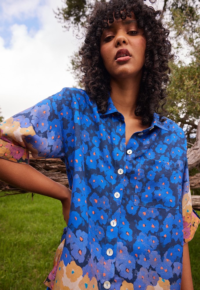 Yaya Shirt | Ombre Floral