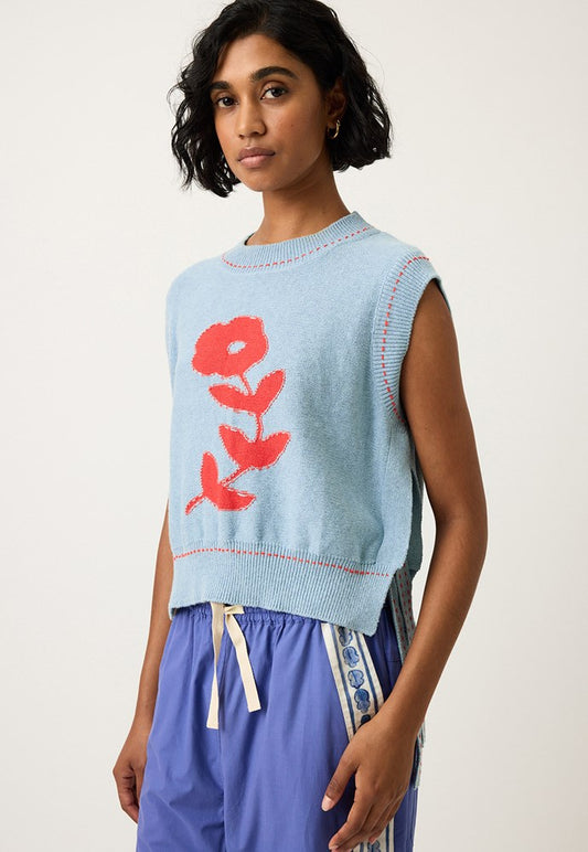 Aria Vest | Flower