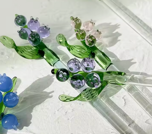 Orchid Glass Spoons | Various Colours