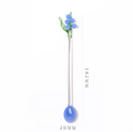 Orchid Glass Spoons | Various Colours