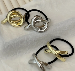 Hair Tie | Sliver & Gold Range