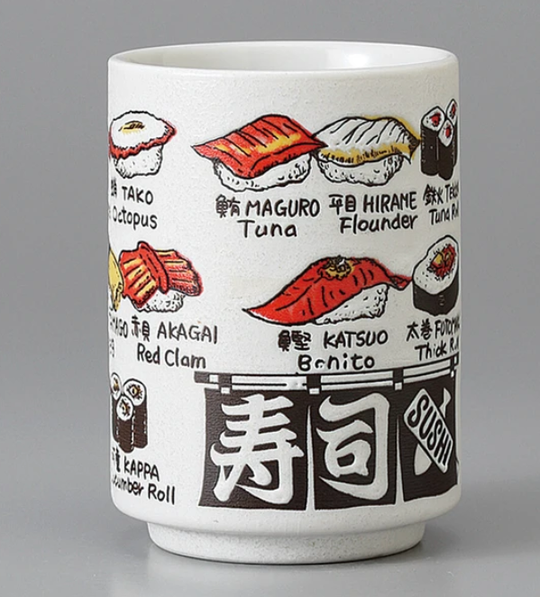 Large Japanese Teacups | Various Prints