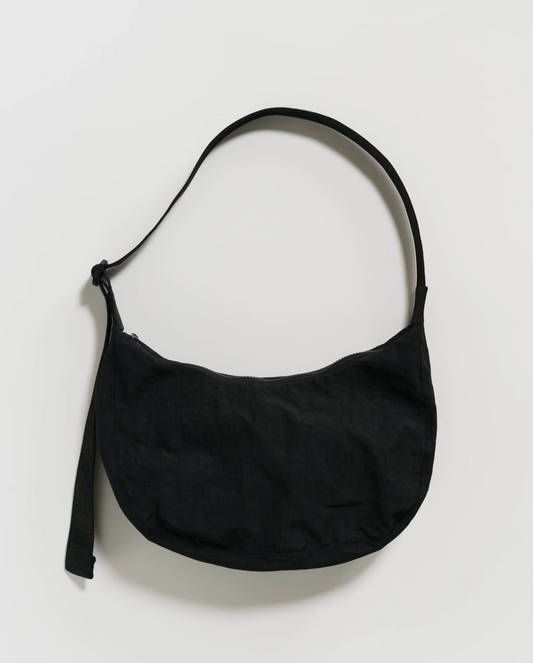 Medium Crescent Bag | Black