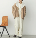 Cosy Knit Collarless Jacket | Various Colours