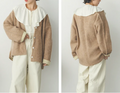 Cosy Knit Collarless Jacket | Various Colours