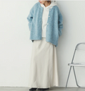Cosy Knit Collarless Jacket | Various Colours
