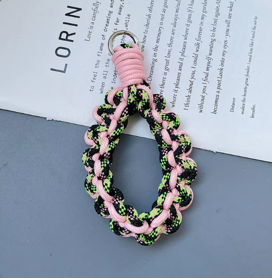 Chunky Wrist Phone Strap & Plate | Various Colours