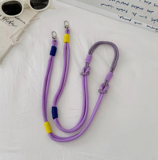 Chunky Rope Phone Shoulder Strap | Various Colours