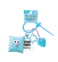 Cushion Monster Keyring | Various Colours